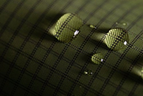 vocado ultragrid fabric with UHMWPE gridstop. Water-resistant fabric