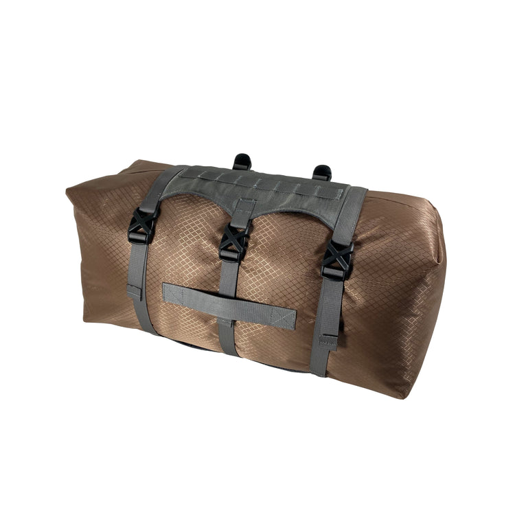 DIY sewing pattern of a handle bar bike bag to make your own gear