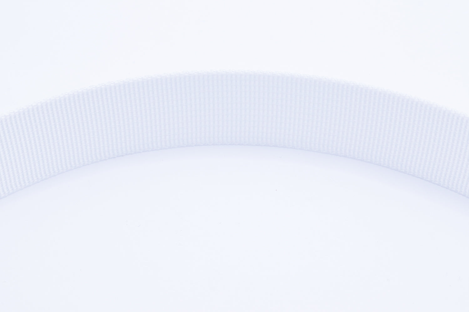 white nylon webbing