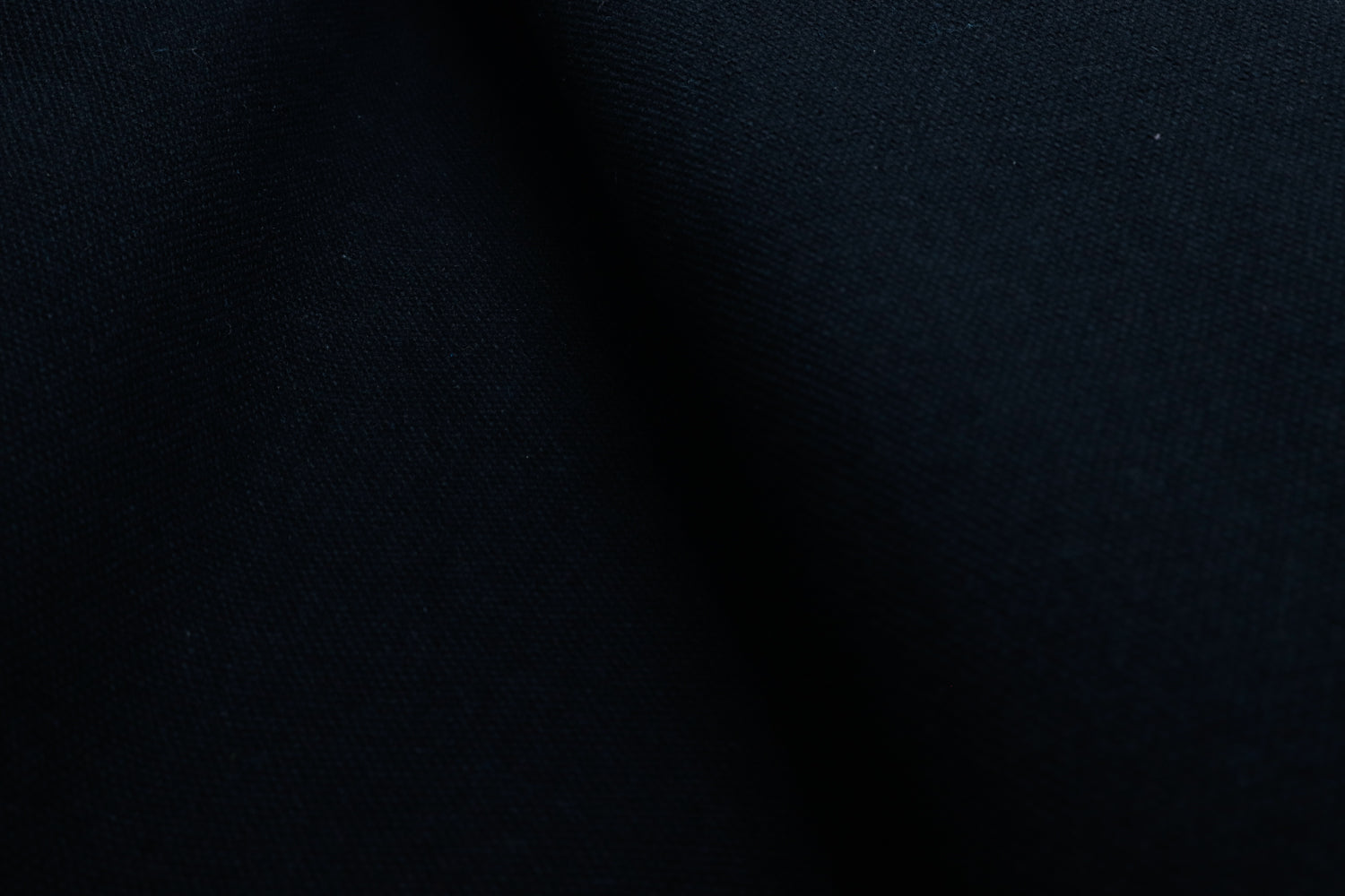 Black cotton canvas for making bags and other sewing projects