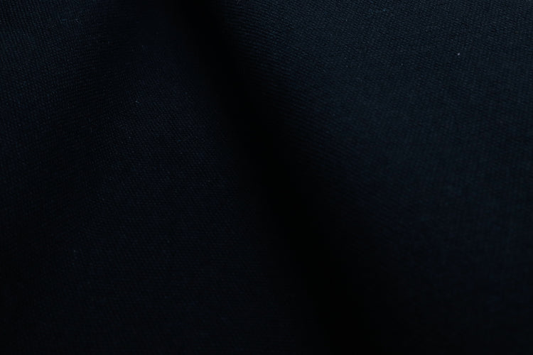 Black cotton canvas for making bags and other sewing projects
