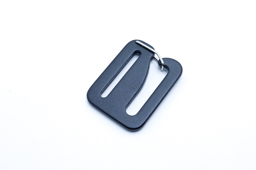 Anodized aluminum Voyager Single Hook with spring gate for DIY sewing and outdoor gear projects