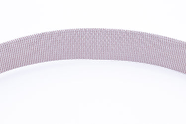 Sand grey nylon webbing for backpack and bag straps