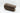 A large spool of brown thread or yarn wound on a white core, photographed on a clean white background.
