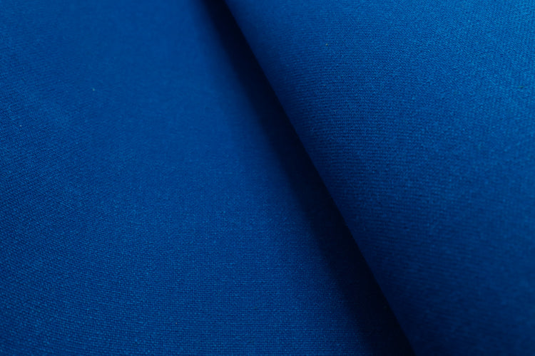 Blue teal waxed cotton canvas for sewing tote bags and other DIY projects