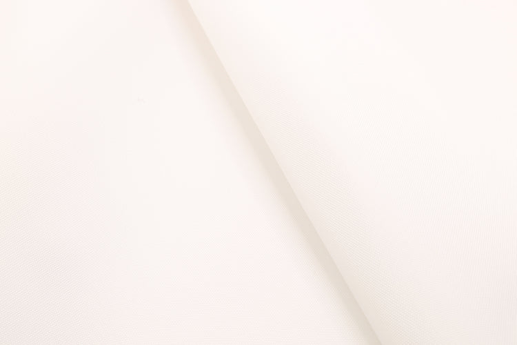 White 200d recycled polyerster fabric commonly used to make your own bags.