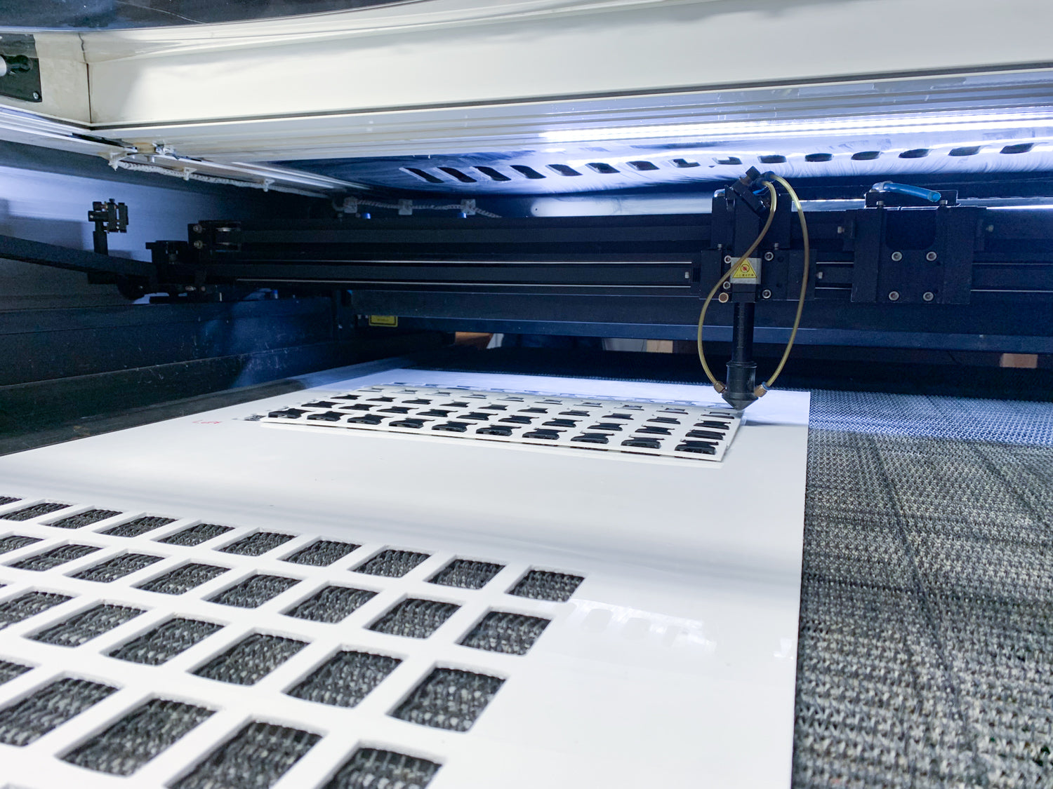 Big Reveal: Our New Laser Cutting Table!