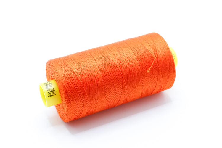 MARA 70 sewing thread in orange for bag making and other sewing projects