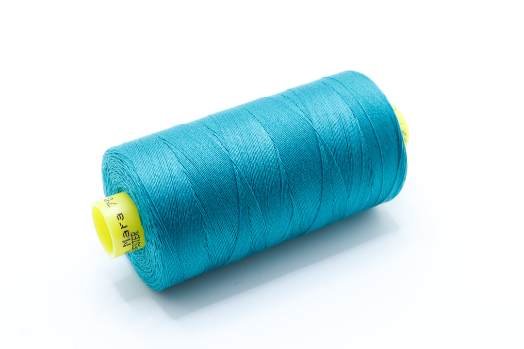 MARA 70 sewing thread in tropic teal colour for bag making and other sewing projects