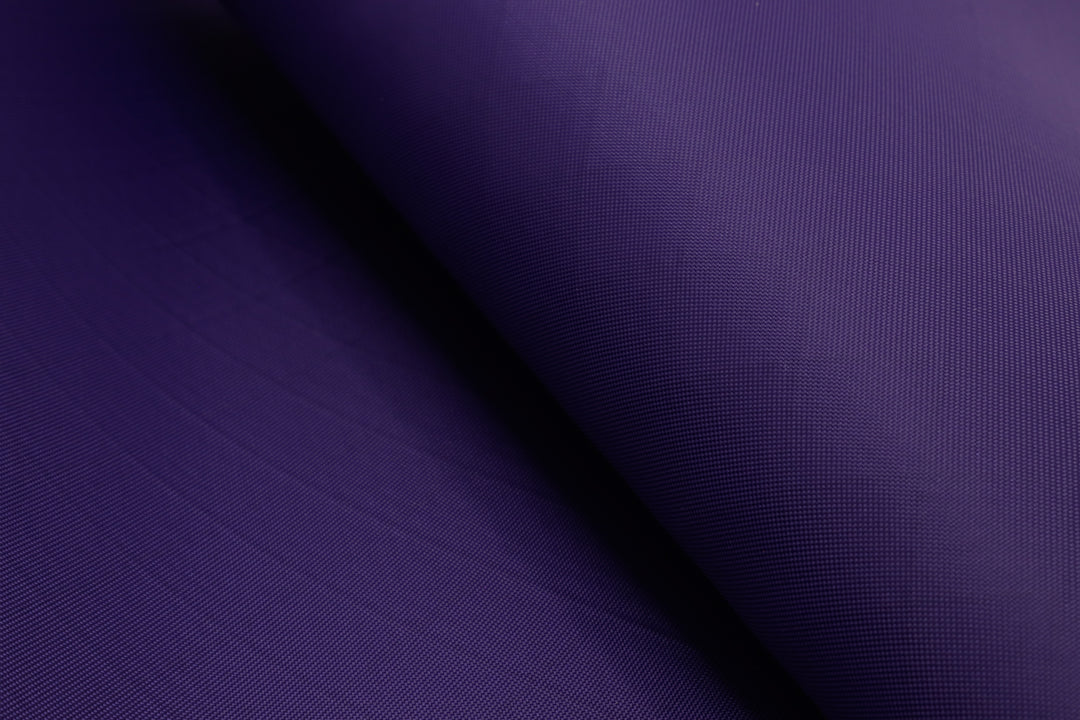 Deep purple EPX200 waterproof and recycled fabric for backpacks, bike bags, and outdoor gear.