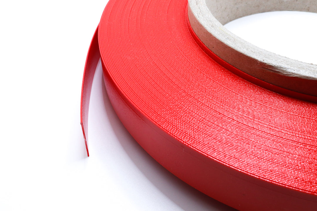 TITAPE TPU coated webbing made in Germany in red for sewing projects