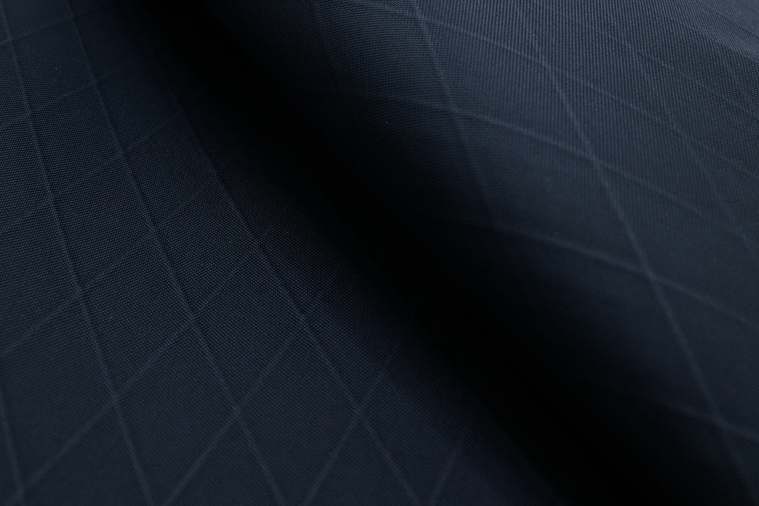 X-PAC VX21 ripstop fabric in black for making and sewing outdoor gear and backpacks