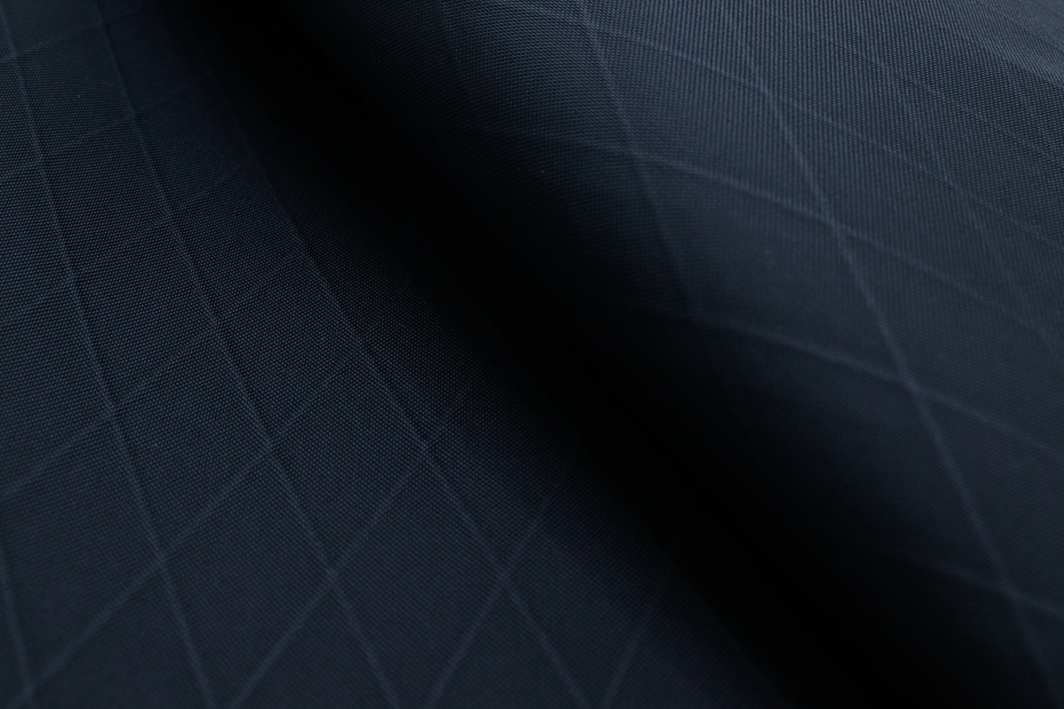 X-PAC VX21 ripstop fabric in black for making and sewing outdoor gear and backpacks