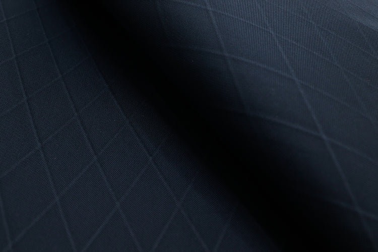 X-PAC VX21 ripstop fabric in black for making and sewing outdoor gear and backpacks