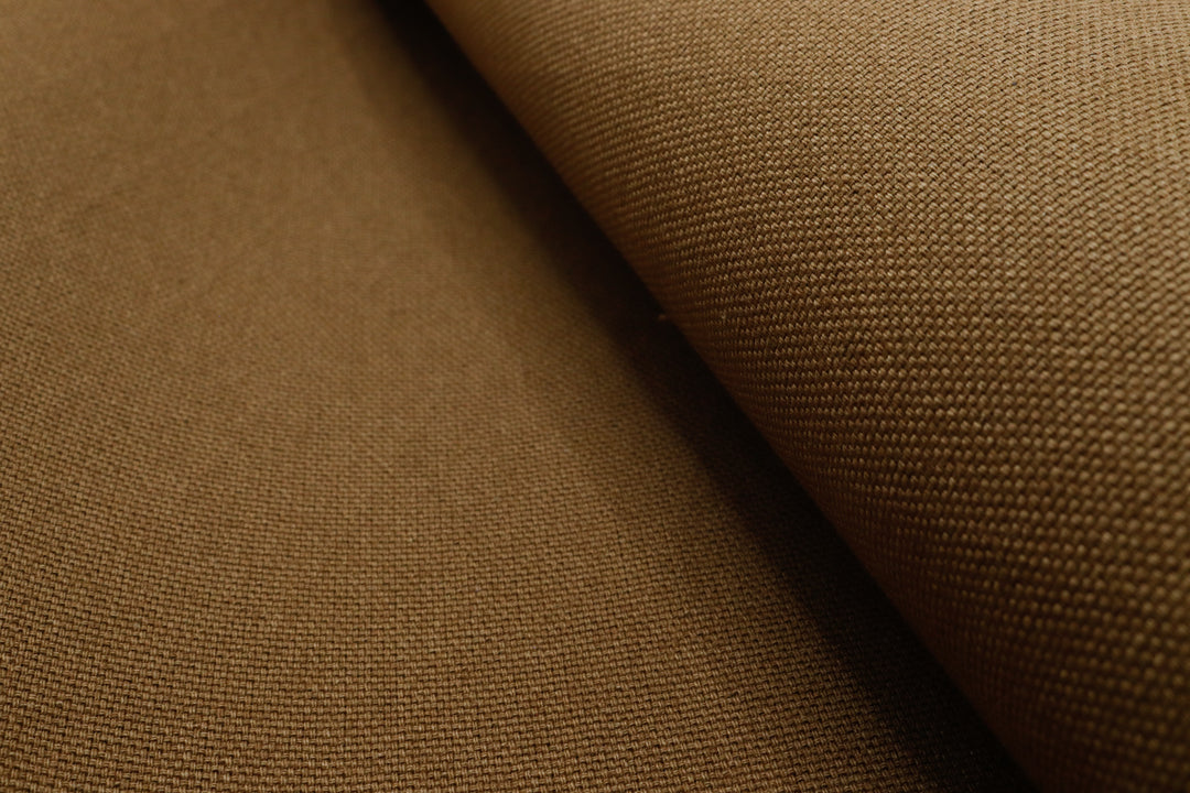 X-PAC X11 cotton duck pack fabric. Close up showing the cotton texture and the x-ply ripstop pattern in the fabric.