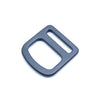 Close-up of anodized D-ring for DIY sewing projects