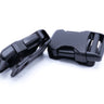 Molle compatible buckle for use on technical gear. Made of plastic