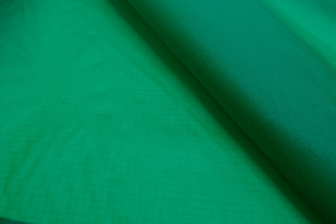 Green Silicone coated silnylon fabric for tarps/tents