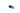 YKK #5 reverse coil zipper slider with enamel square tab pull in mountain green