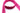 fuchsia YKK #5 coil zipper chain on a white background