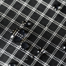 Black ultragrid fabric with UHMWPE gridstop. Water-resistant fabric